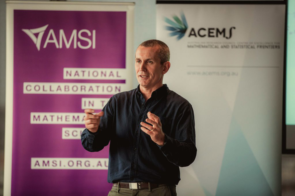 Biarri Co-founder Joe Forbes speaks at AMSI Optimise 2018