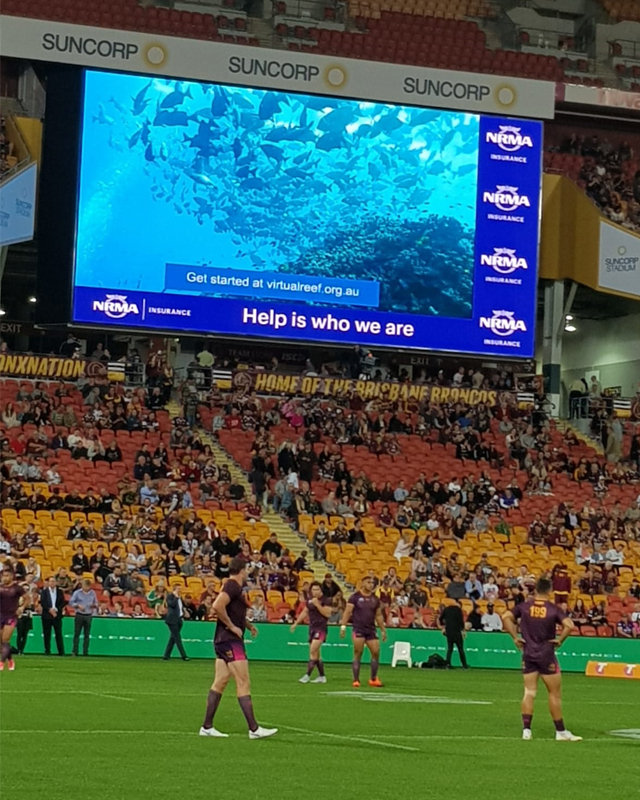 ACEMS Virtual Reef Diver at the Rugby